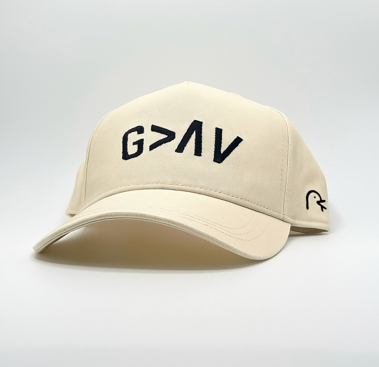 God is Greater Than the Highs and Lows, Beige Trucker Hat