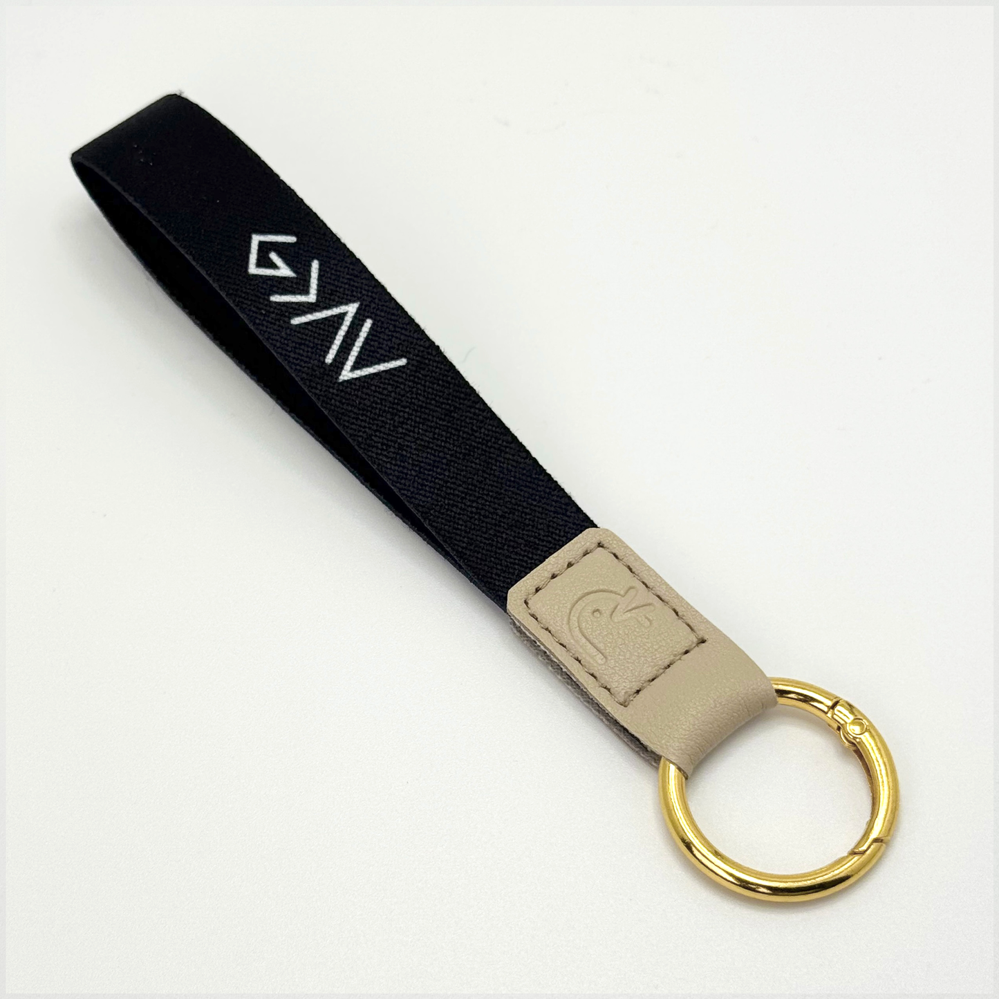God is Greater Scripture Keychain