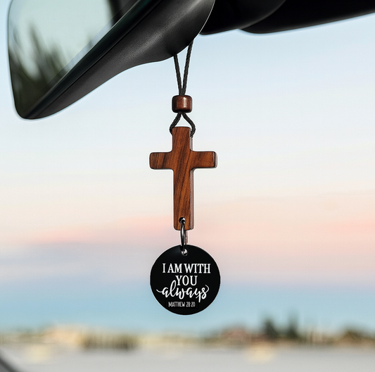 Rearview Hanging Cross Ornament