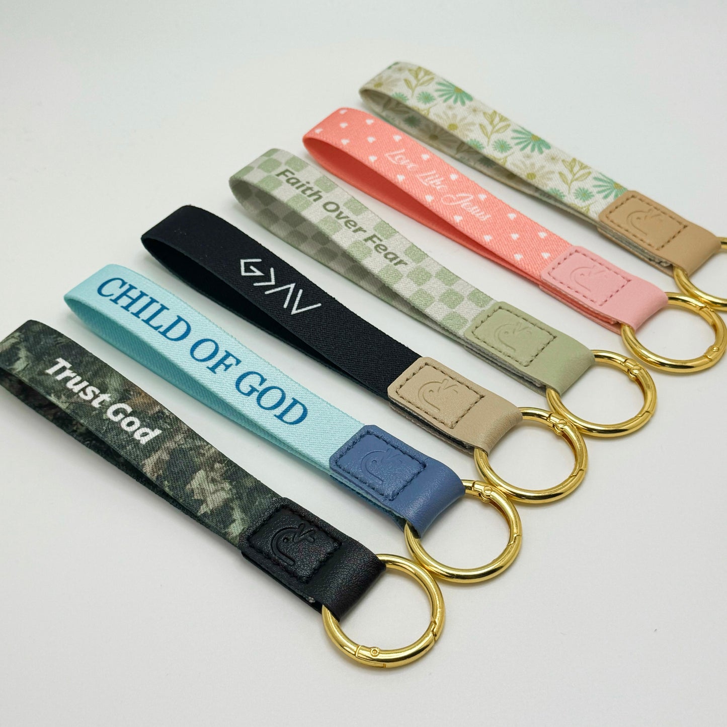 Faith Over Fear Scripture Keychain