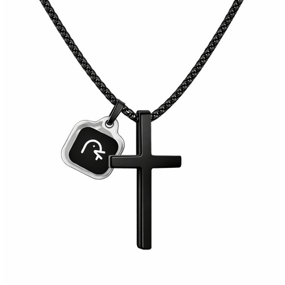 Cross Necklace with Pendant