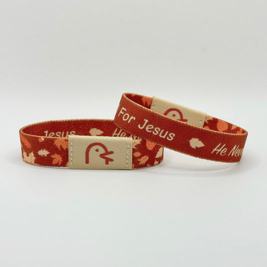Fall For Jesus, He Never Leaves