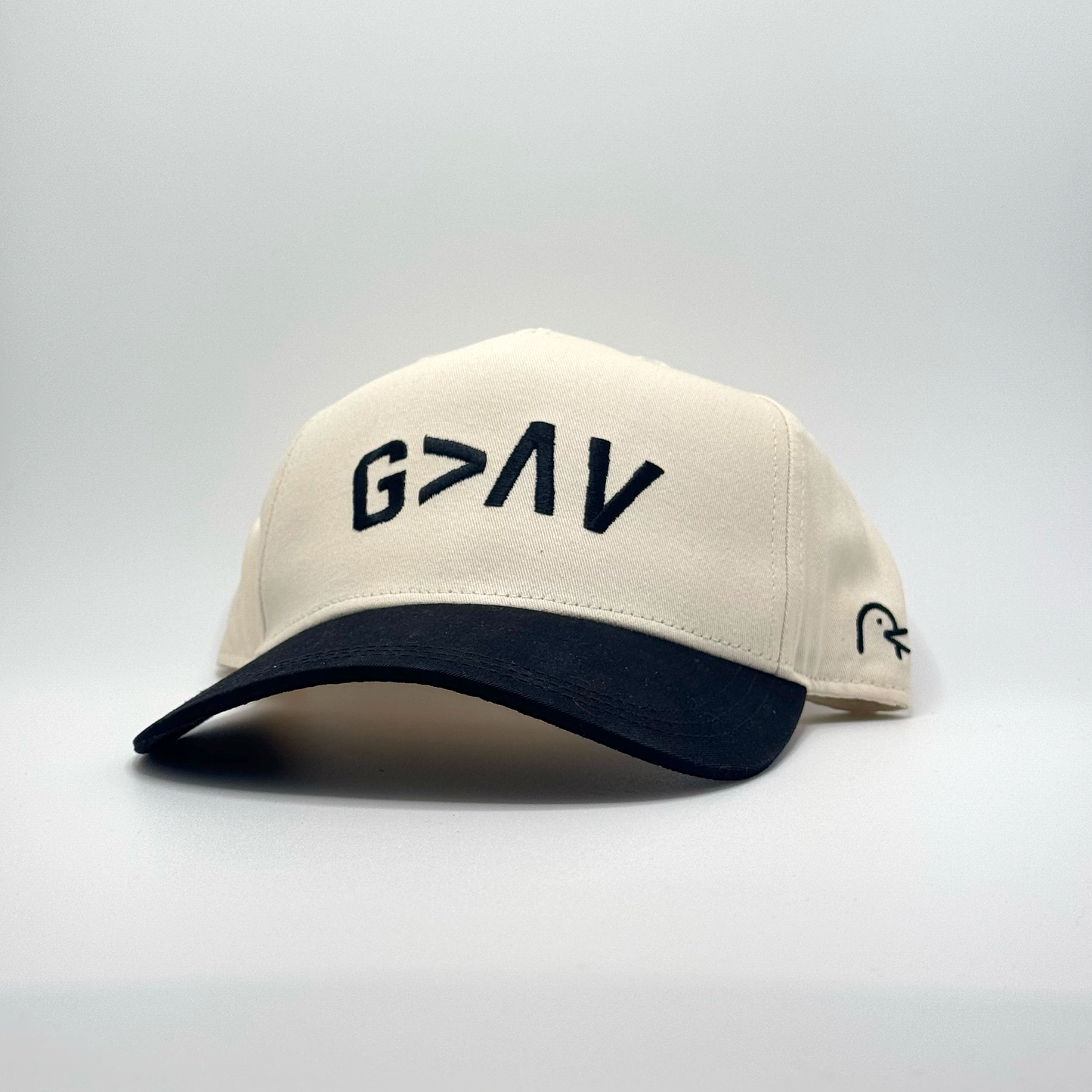 God is Greater Than the Highs and Lows, Black & Tan Trucker Hat