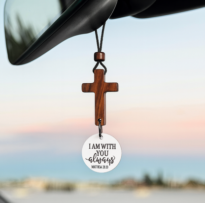 Rearview Hanging Cross Ornament