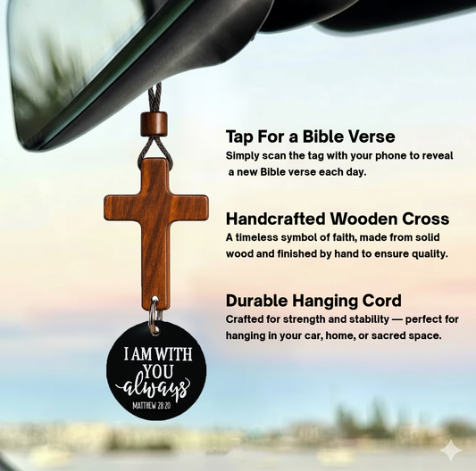 Rearview Hanging Cross Ornament
